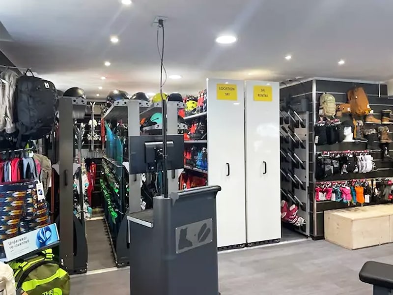 Magasin de location de ski Ekosport-Rent Les Luges à Foin à 10 rue Jean Jaurès, Bozel