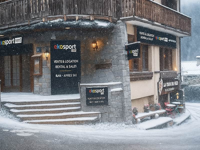Magasin de location de ski Ekosport-Rent Bellevue Sport à 12 rue de Bellevue, Les Houches
