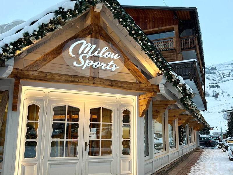 Magasin de location de ski Milou Sports à 126, Avenue de la Muzelle, Les Deux Alpes