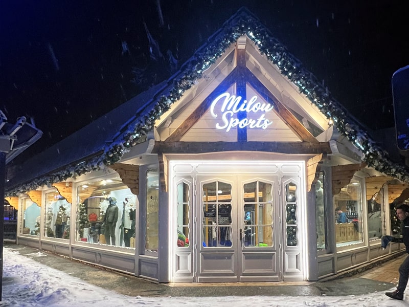 Magasin de location de ski Milou Sports à 126, Avenue de la Muzelle, Les Deux Alpes
