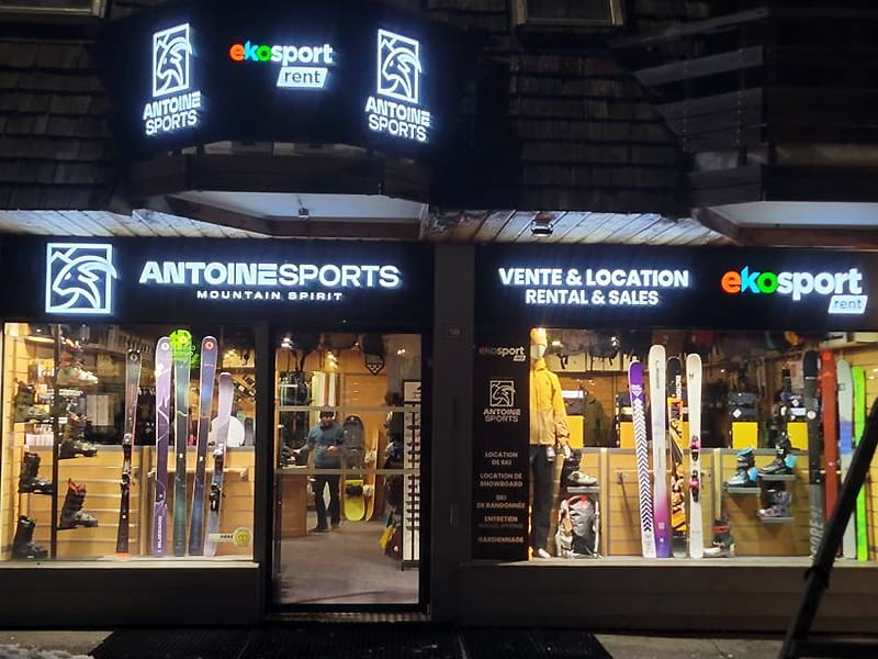 Magasin de location de ski Ekosport-Rent Antoine Ski à 139 Promenade du Festival, Avoriaz