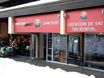 Magasin de location de ski Cham Sport Mummery Le Paradis à Chamonix, 28, Impasse des Primevères - Club Med