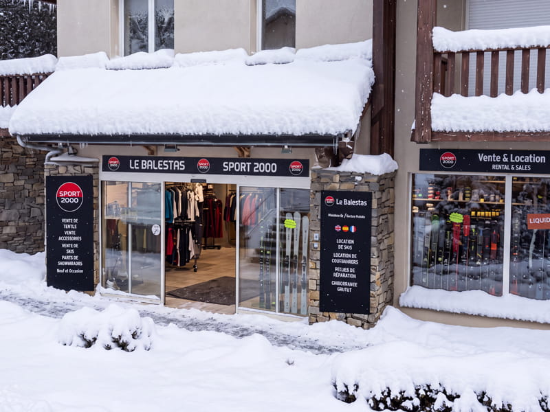 Magasin de location de ski Le Balestas à 3 rue de la Station, Peyragudes