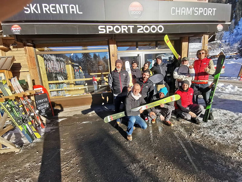 Magasin de location de ski Cham Sport Montenvers à 319, rue Cachat le Géant, Chamonix