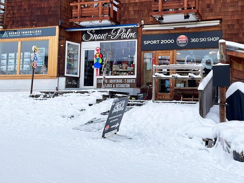 Magasin de location de ski 360 Skishop à 33 promenade du Festival, Avoriaz