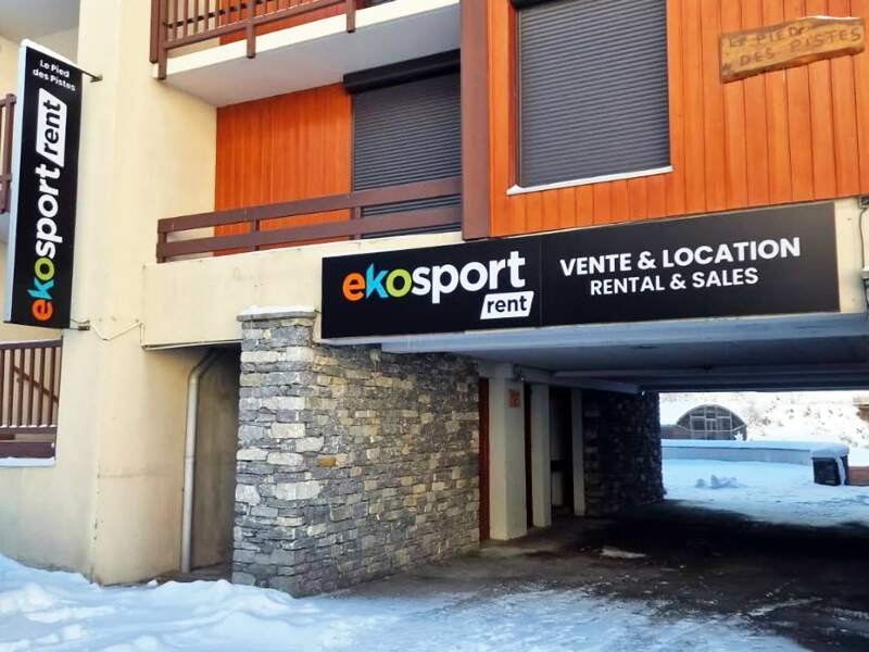 Magasin de location de ski Ekosport-Rent Le Pied Des Pistes à 335 Rue des Rochers, Lanslevillard Val Cenis