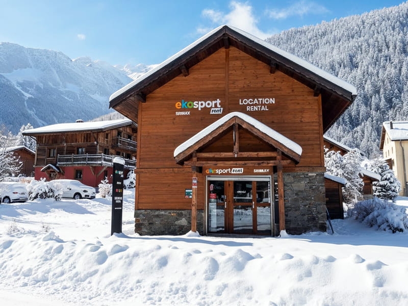 Magasin de location de ski Ekosport-Rent Skimax à 34 Chemin des Arberons, Argentière