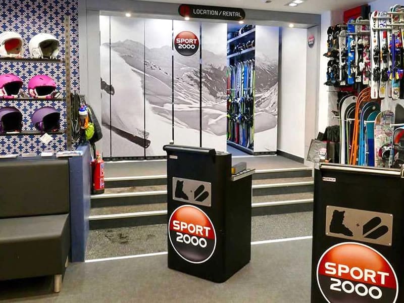 Magasin de location de ski Chalvin Sports à 36, avenue de la Muzelle, Les Deux Alpes