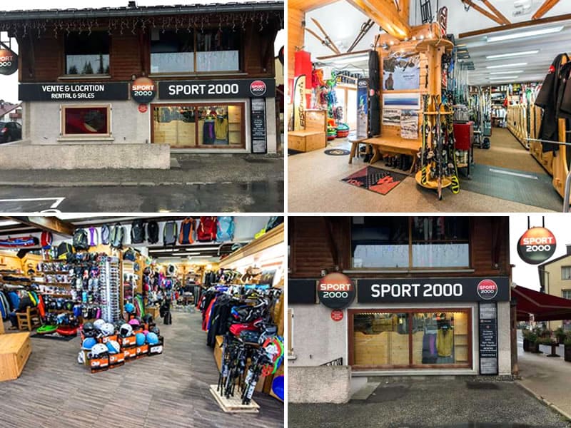 Magasin de location de ski Berthet Sports à 384 Rue Pasteur, Les Rousses