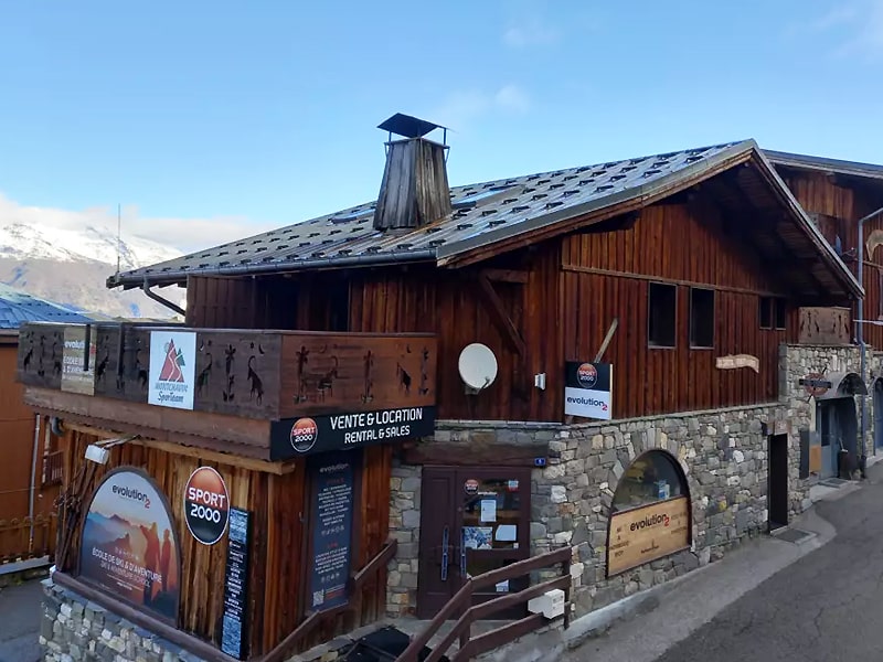 Magasin de location de ski Ski Shop Montchavin à 5, rue de la Glisse, La Plagne - Montchavin