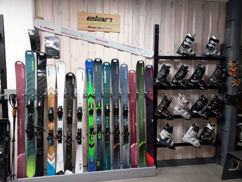 Magasin de location de ski Ski Shop Montchavin Sportshop Paradiski à 5, rue de la Glisse, La Plagne - Montchavin