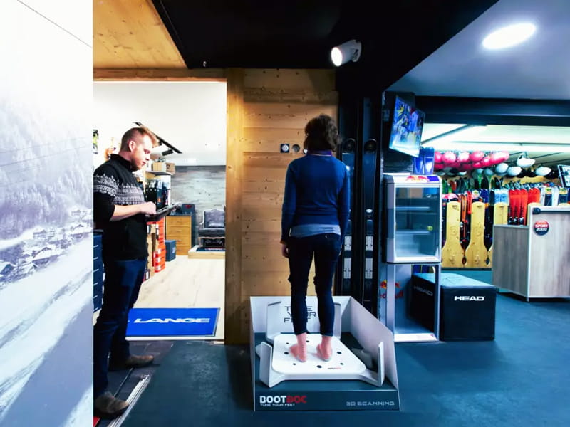 Magasin de location de ski Mathias Sports à 60 Taille de Mas du Pleney, Morzine