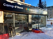Magasin de location de ski Ekosport-Rent Camp d'Base à Les Deux Alpes, 7 Rue des Vikings 