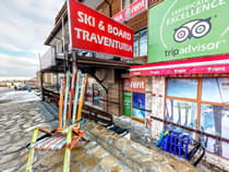 Magasin de location de ski Ski & Board Traventuria - Ski Bansko à Bansko, 92E Pirin Str. (Pirin Palace Hotel)