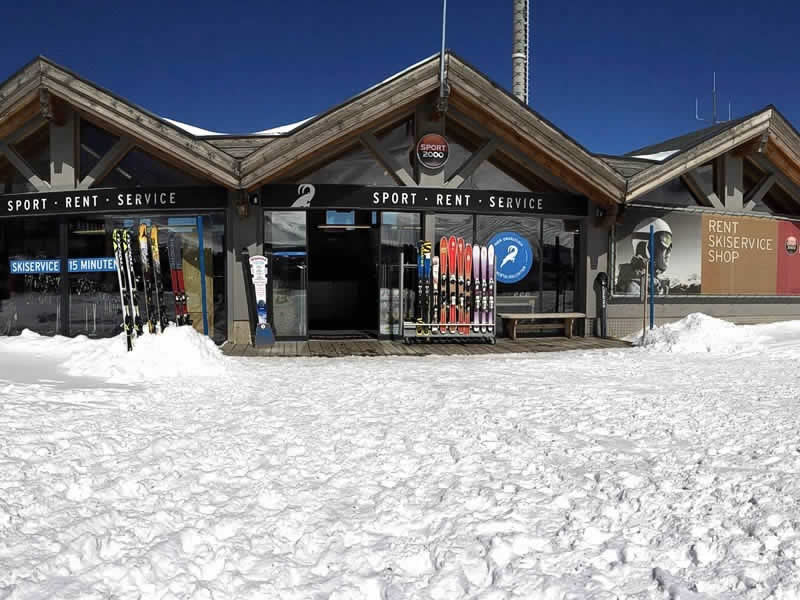 Magasin de location de ski LARCHER Verleih- Test und Servicecenter à Am Kaunertaler Gletscherparkplatz, Feichten/Kaunertal