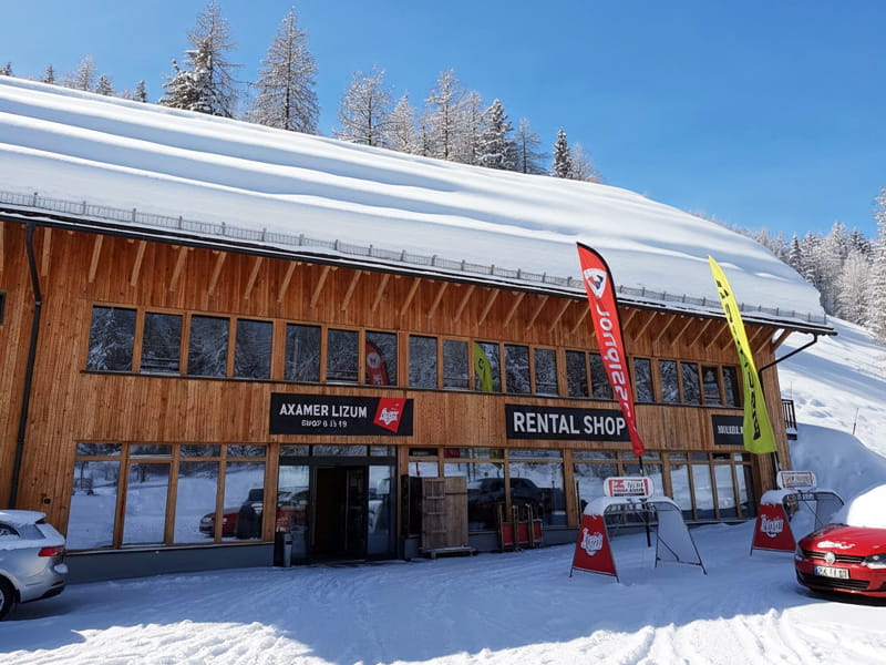Magasin de location de ski Tip Top Rentalshop à Axamer Lizum 6, Axams