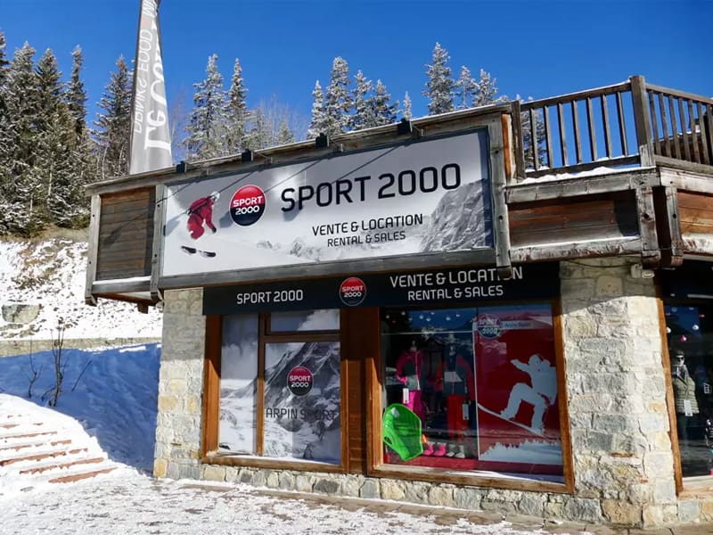 Magasin de location de ski Arpin Sport à Centre Commercial La Rosière, La Rosiere