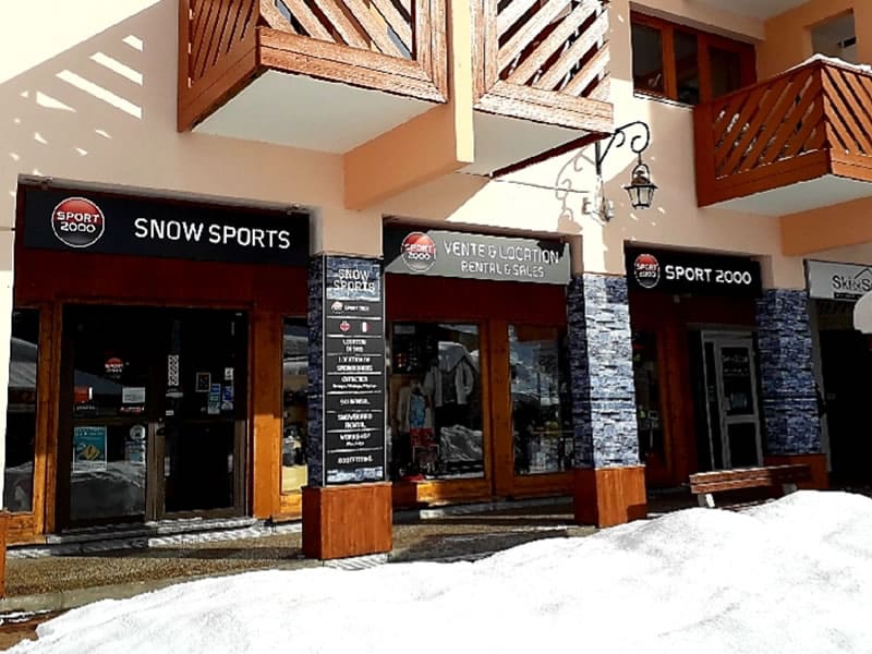 Magasin de location de ski Snow Sports à Centre Commercial Les Bruyères, Les Menuires Reberty