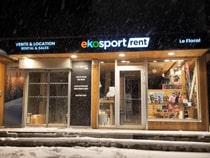 Magasin de location de ski Ekosport-Rent Le Floral à La Toussuire, Chalet Le Floral