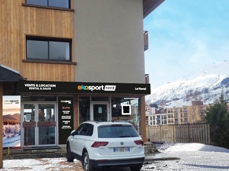 Magasin de location de ski Le Floral Ekosport rent à Chalet Le Floral, La Toussuire