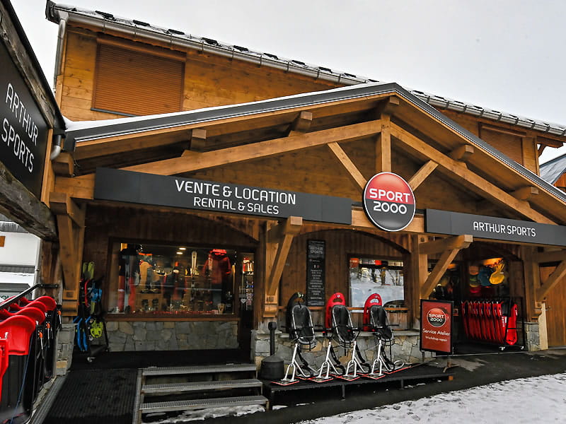 Magasin de location de ski Arthur Sports à Champrond, Saint Sorlin d Arves