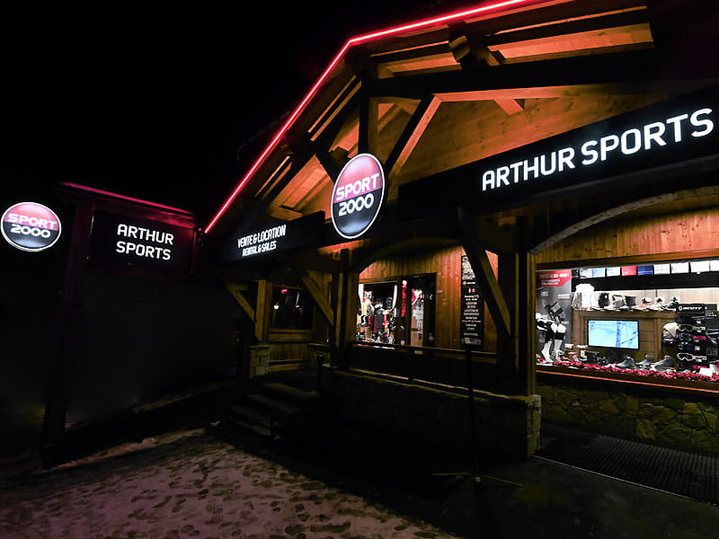 Magasin de location de ski Arthur Sports à Champrond, Saint Sorlin d Arves