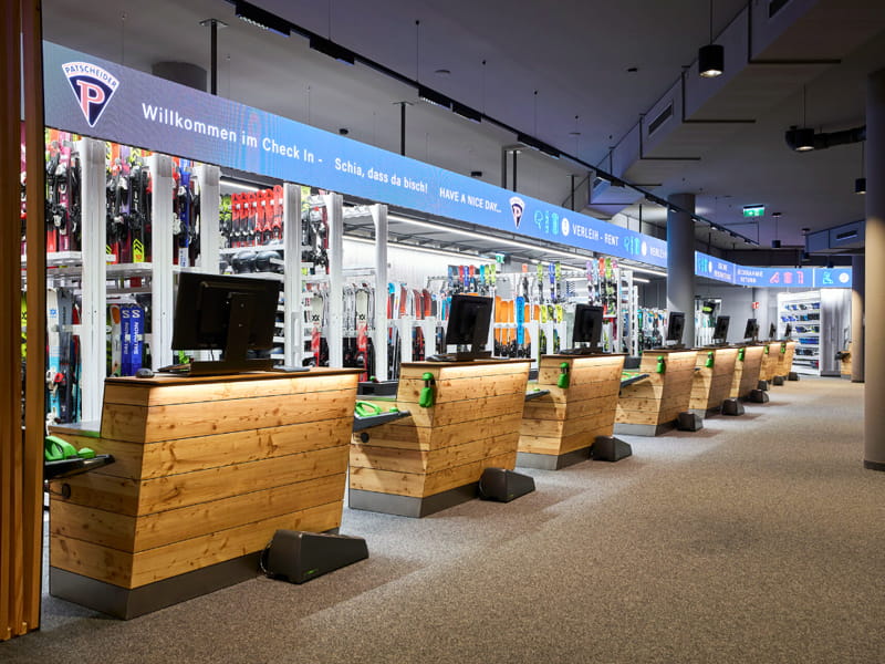 Magasin de location de ski Check In Patscheider Sport à Dorfbahnstraße 75 - Komperdellbahn Talstation, Serfaus