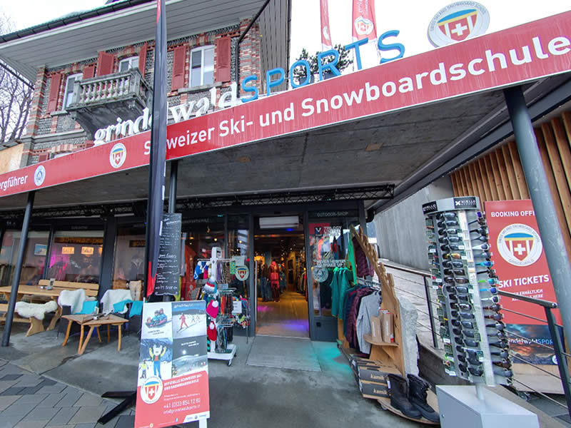 Magasin de location de ski Outdoor à Dorfstrasse 103, Grindelwald