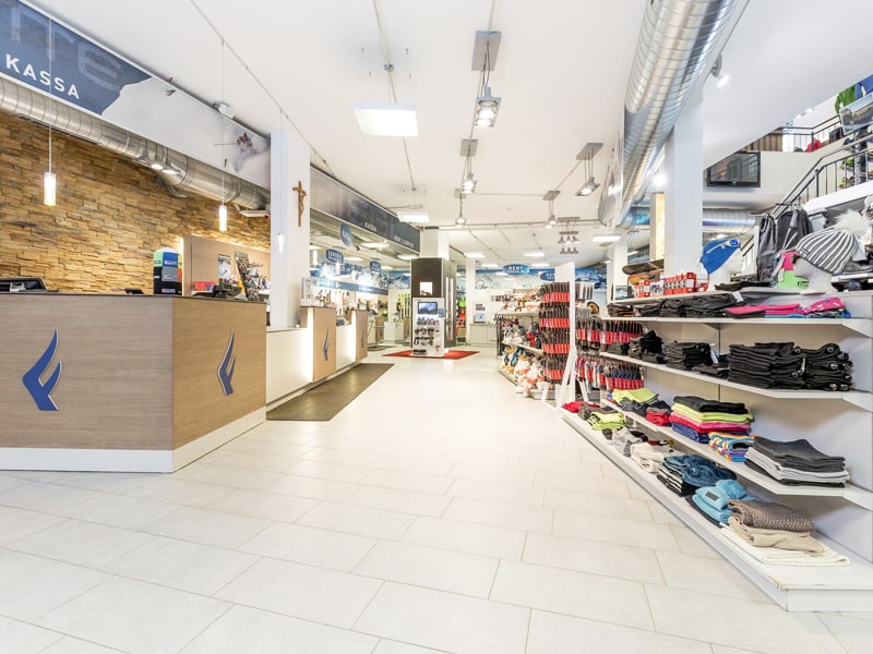 Magasin de location de ski Sporthütte Fiegl à Dorfstrasse 119, Sölden