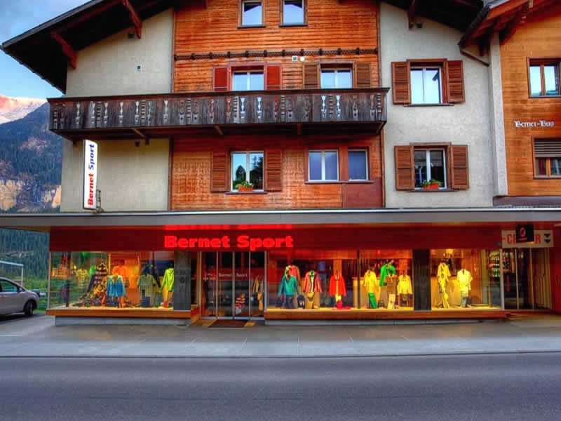 Magasin de location de ski Bernet Sport à Dorfstrasse 128, Grindelwald