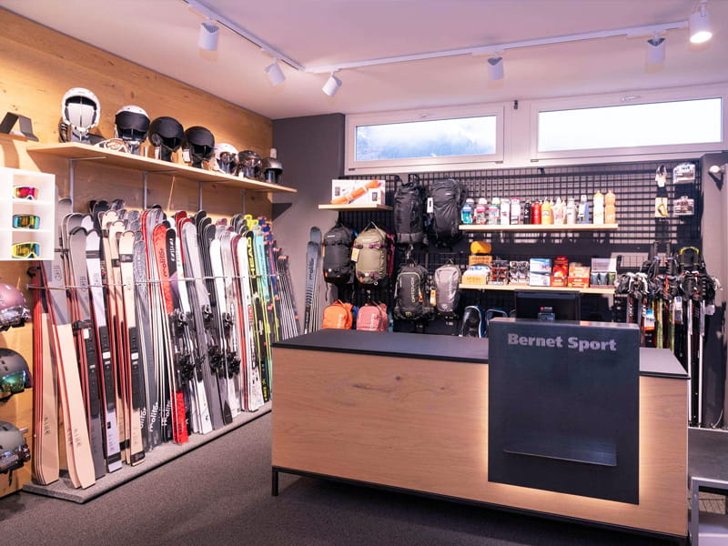 Magasin de location de ski Bernet Sport à Dorfstrasse 128, Grindelwald