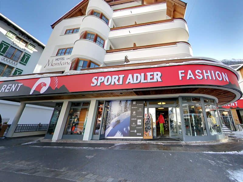 Magasin de location de ski Sport Adler à Dorfstrasse 75, Ischgl
