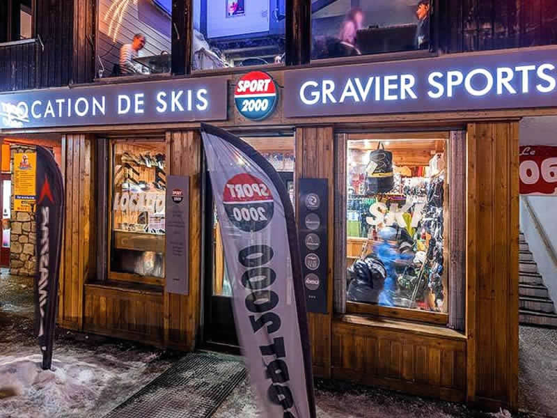 Magasin de location de ski Mountain Paradise Centre à Etoile des neiges, La Foux d’Allos