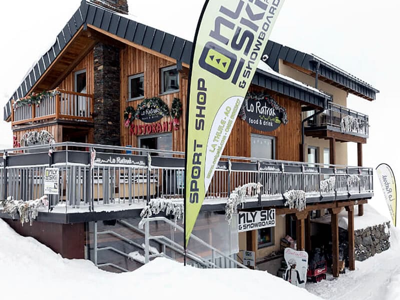 Magasin de location de ski Only Ski & Snowboard à Funivia La Suches (stazione a monte), La Thuile