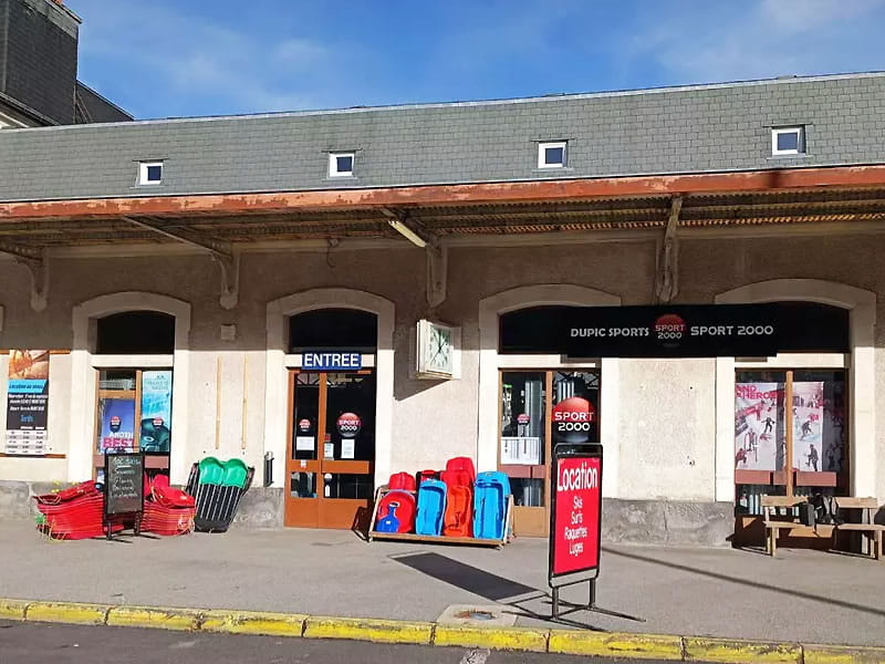 Magasin de location de ski Dupic Sport à Gare SNCF - Avenue de la gare, Le Mont Dore