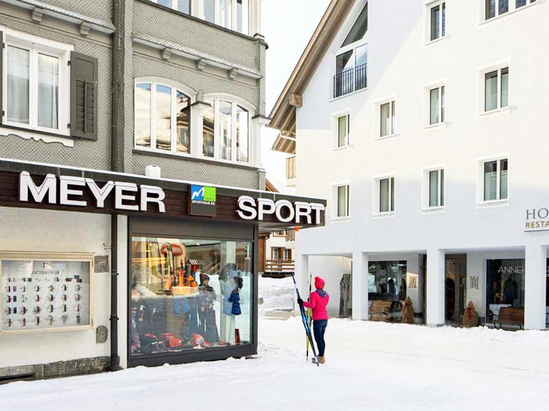 Magasin de location de ski Meyer's Sporthaus à Gotthardstrasse 62, Andermatt