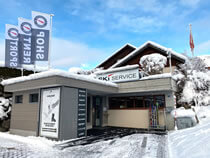 Magasin de location de ski Skiservice Center à Unterwasser, Hauptstrasse 15 (Ortsgrenze Wildhaus) Magasin de location de ski Skiservice Center à Unterwasser, Hauptstrasse 15 (Ortsgrenze Wildhaus)