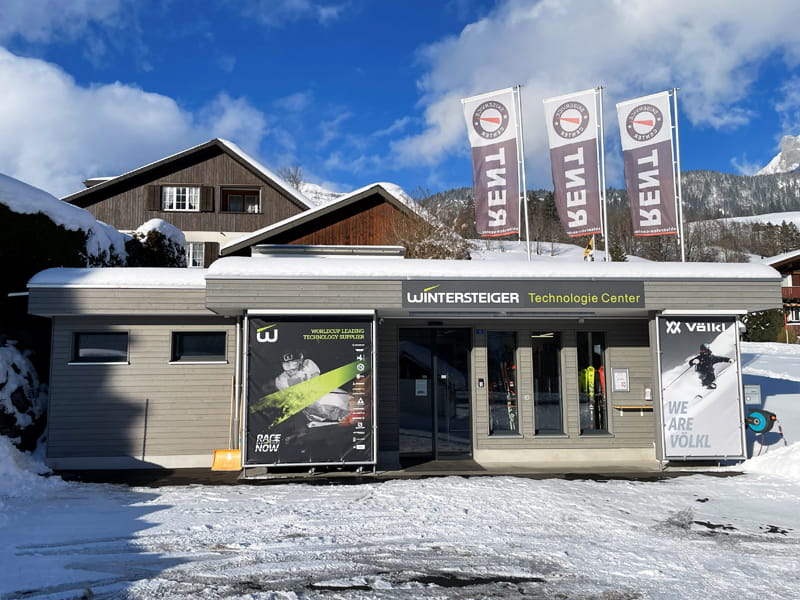 Magasin de location de ski Skiservice Center à Hauptstrasse 15 (Ortsgrenze Wildhaus), Unterwasser