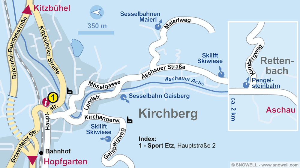 Location ski Kirchberg i. Tirol | SNOWELL