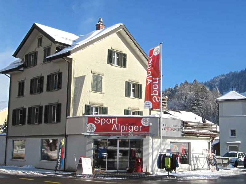 Magasin de location de ski Sport Alpiger à Hauptstrasse 38 - Talstation Bergbahn, Alt St. Johann