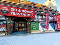 Magasin de location de ski Ski & Board Traventuria - Ski Borovets à Borovets, Hotel Ela