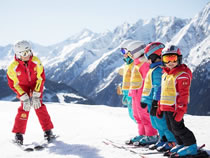 Cours de ski pour enfants de l’école de ski Ski Pro Austria Mayrhofen