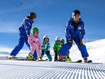 Cours collectif de ski enfants Skischule Sölden Hochsölden