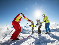 Apprendre avec les professionnels de l’école de ski Snowsports Mayrhofen