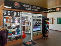 Magasin de location de ski SPORT 2000 Apollo à Le Corbier, Immeuble Apollo - Centre station - Front de neige