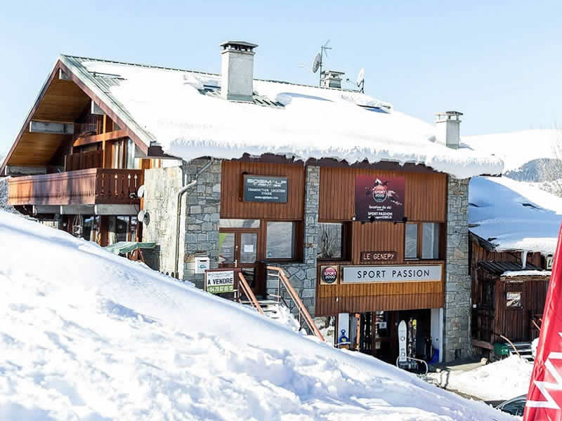 Magasin de location de ski Sport Passion 73 à Immeuble Genepy Montalbert, La Plagne - Montalbert