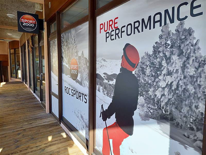 Magasin de location de ski Roc Sports à Immeuble l'Argousier - Les Fontanettes, Les Menuires