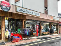 Magasin de location de ski La Cage O Sport à Bozel, Immeuble les Soldanelles - 77 Rue Emile Machet