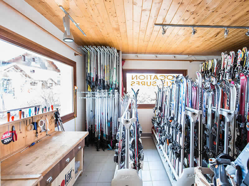 Magasin de location de ski Val d'Arvan à La Chal 1600, Saint Jean d Arves