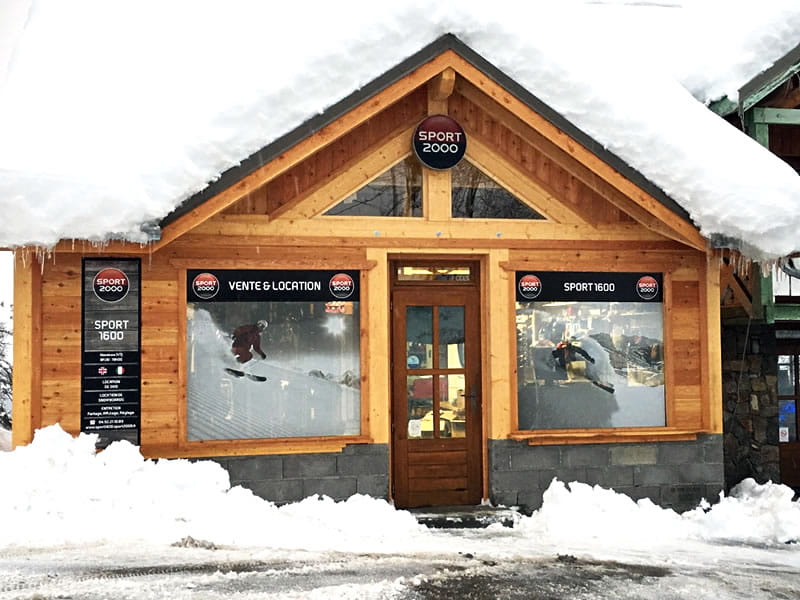 Magasin de location de ski Sport 1600 à La chaumière, Puy Saint Vincent 1600